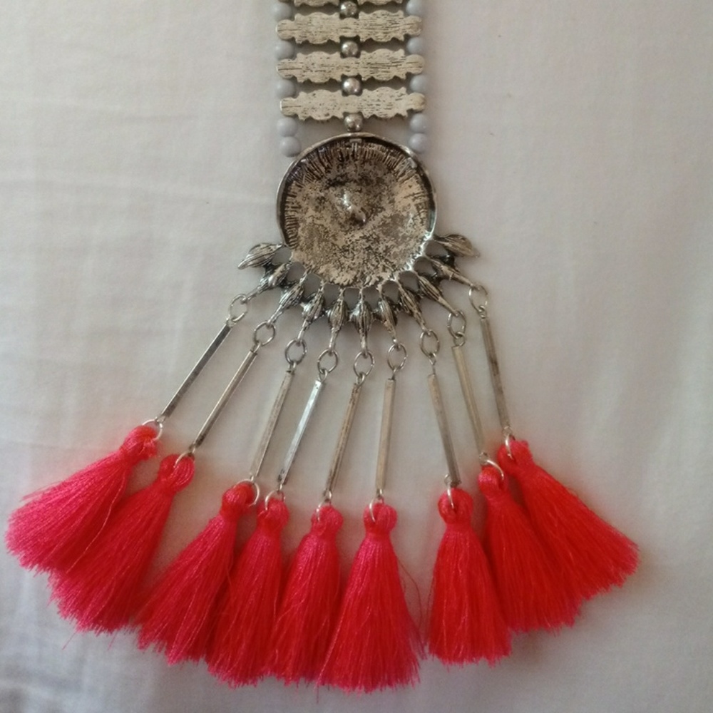 🧨🧨LAST CHANCE🧨Long colorful statement necklace. - Picture 7 of 8
